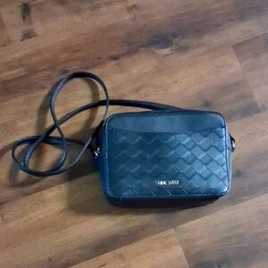 NWOT Nine West Black Faux Leather Crossbody or Shoulder Bag